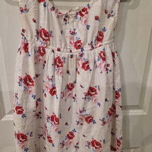 GAP Floral Kids Dress - Red and Blue
